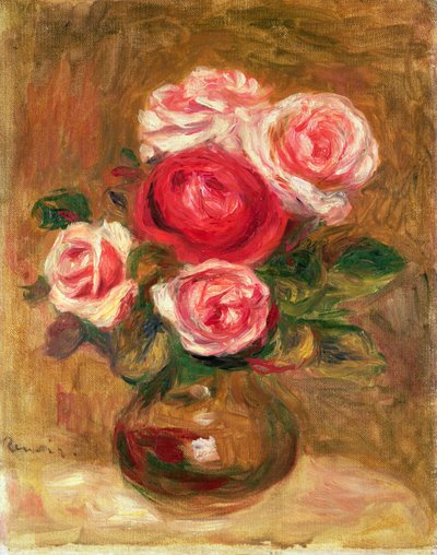 Rosen in einem Topf von Pierre Auguste Renoir